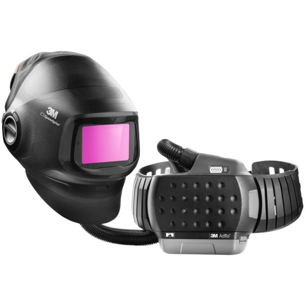 3M Speedglas G5-01 Welding Helmet with Adflo PAPR System & G5-01TW Tack Welding Mode Filter
